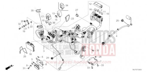 WIRE HARNESS CL500AP de 2023